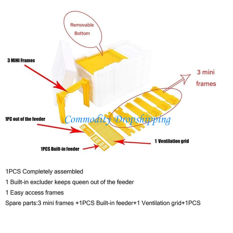 Y5JC Queen Bees Mating Box Foam Breeding Rearing Copulation Accessories Beekeeping Equipment for Bees Breeding Management China Mainland
Y5JC Queen Bees Mating Box Foam Breeding Rearing Copulation Accessories Beekeeping Equipment for Bees Breeding Management China Mainland