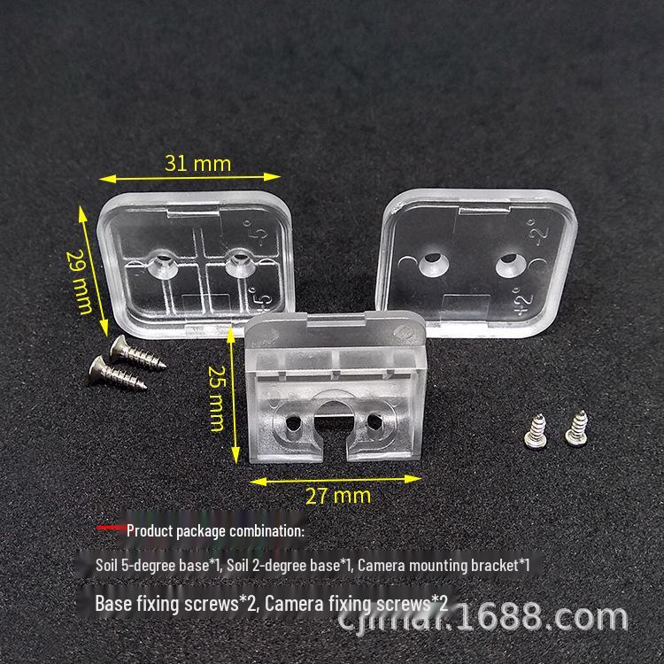 Universal Car Camera Mount: Rearview Driving Recorder Holder with Screws
Universal Car Camera Mount: Rearview Driving Recorder Holder with Screws