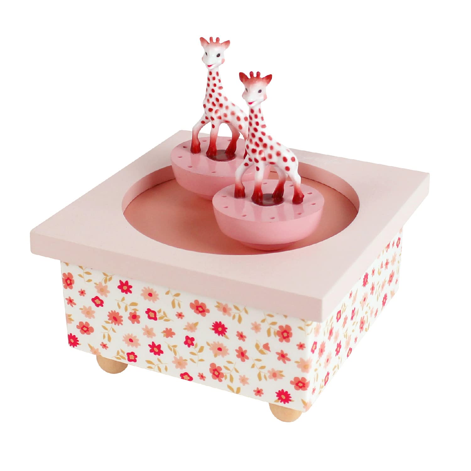 Sophie the Giraffe Dancing Music Box (Baby Pink) Musical Gift, Birthday Gift, Baby Gift, Stylish Toy, Trousselier
Sophie the Giraffe Dancing Music Box (Baby Pink) Musical Gift, Birthday Gift, Baby Gift, Stylish Toy, Trousselier