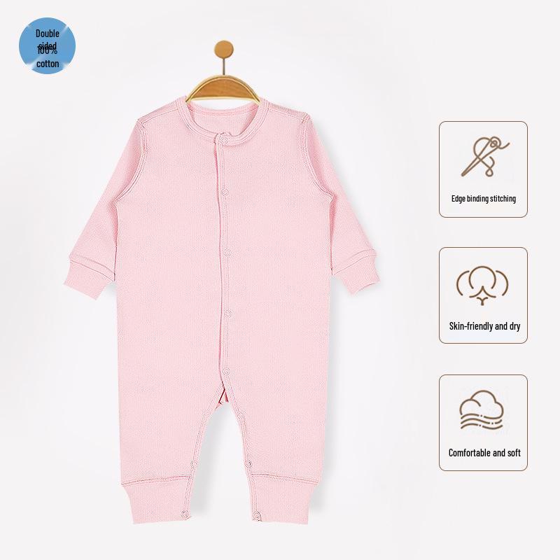 Newborn Long Sleeve Cotton Footed Romper in Multiple Colors 12-18 Months світло-рожевий колір
Newborn Long Sleeve Cotton Footed Romper in Multiple Colors 12-18 Months світло-рожевий колір