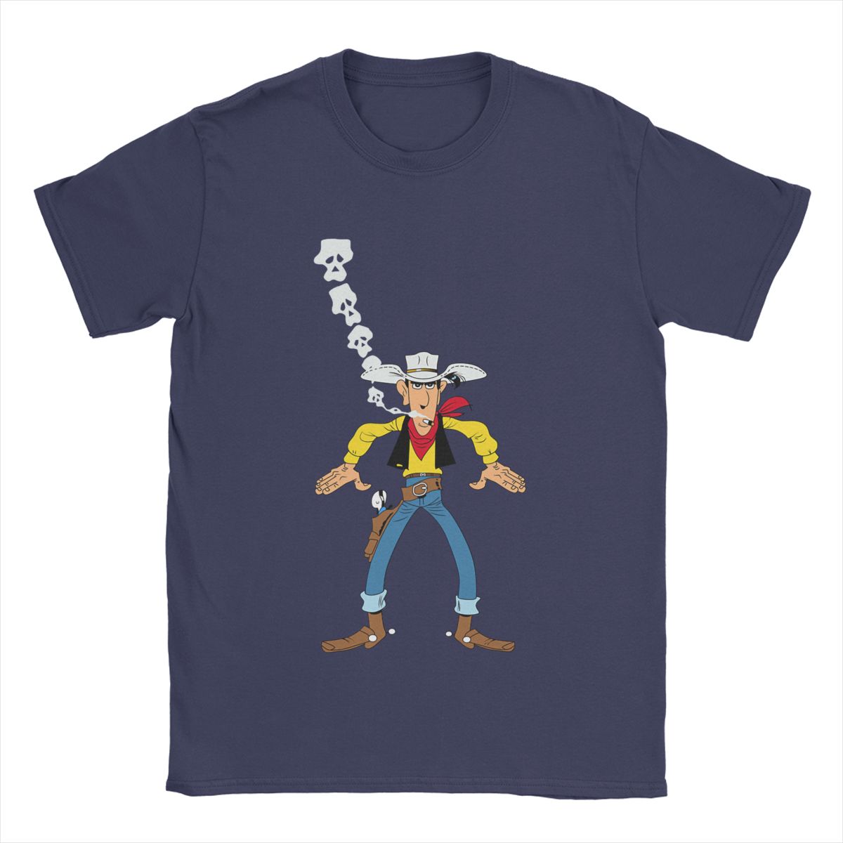 Lucky Luke Ти Готовий Чоловічі Футболки Мультяшні Смішні Футболки З Коротким Рукавом З Круглим Вирізом Чиста Бавовна Дорослі Топи S
Lucky Luke Ти Готовий Чоловічі Футболки Мультяшні Смішні Футболки З Коротким Рукавом З Круглим Вирізом Чиста Бавовна Дорослі Топи S