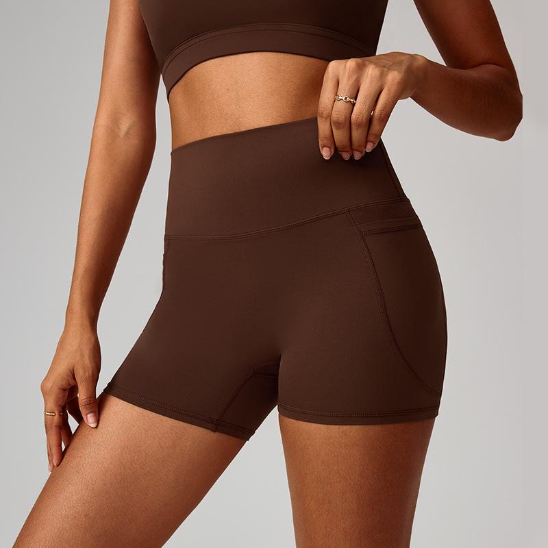 Women s High-Waist Quick-Dry Yoga Shorts with Pockets, Summer Bare Feel Tight Fit 6425 Large
Women s High-Waist Quick-Dry Yoga Shorts with Pockets, Summer Bare Feel Tight Fit 6425 Large
