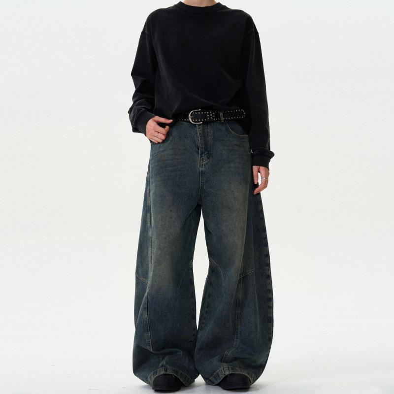 JYL Unisex Bootcut Jeans American Vintage Washed Deconstructed Wide-Leg Sickle Denim Pants 3XL спаржевий
JYL Unisex Bootcut Jeans American Vintage Washed Deconstructed Wide-Leg Sickle Denim Pants 3XL спаржевий