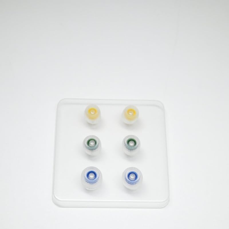 HiFiGo TANGZU Tang Sancai Wide bore version silicone ear tips, ear tips with pressure release grip system 4.0mm-6mm for nozzle (WB Version SML(Each
HiFiGo TANGZU Tang Sancai Wide bore version silicone ear tips, ear tips with pressure release grip system 4.0mm-6mm for nozzle (WB Version SML(Each