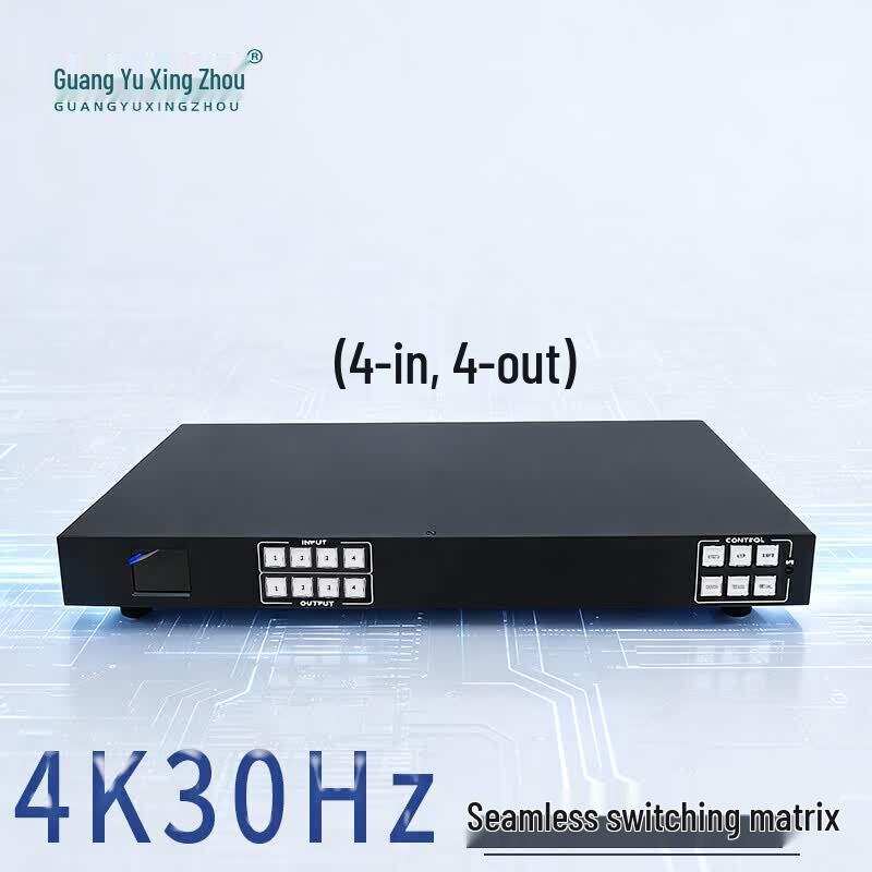 Guangyu Xingzhou GY-WF44 4K HDMI Matrix Switcher
Guangyu Xingzhou GY-WF44 4K HDMI Matrix Switcher