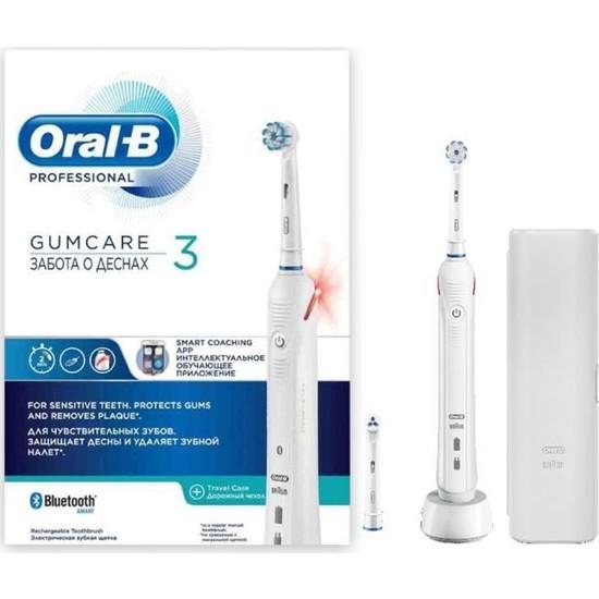 Умная перезаряжаемая зубная щетка Oral-B Gumcare 3 Smart
Умная перезаряжаемая зубная щетка Oral-B Gumcare 3 Smart