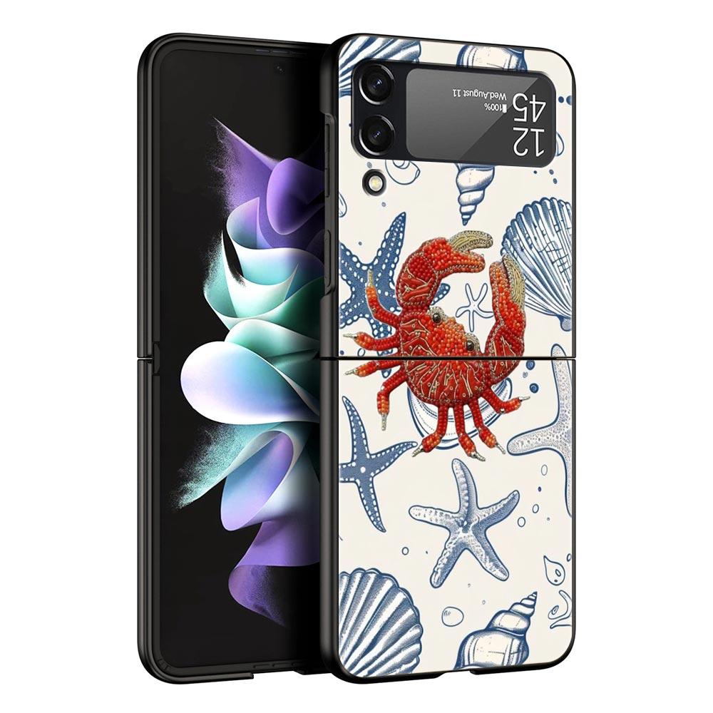 Жесткий ПК чехол для телефона Samsung Galaxy Z Flip 7 6 5 4 Черная крышка для Galaxy Z Flip 3 Складные сумки Морская жизнь, Крабы, Омары Z Flip 7
Жесткий ПК чехол для телефона Samsung Galaxy Z Flip 7 6 5 4 Черная крышка для Galaxy Z Flip 3 Складные сумки Морская жизнь, Крабы, Омары Z Flip 7