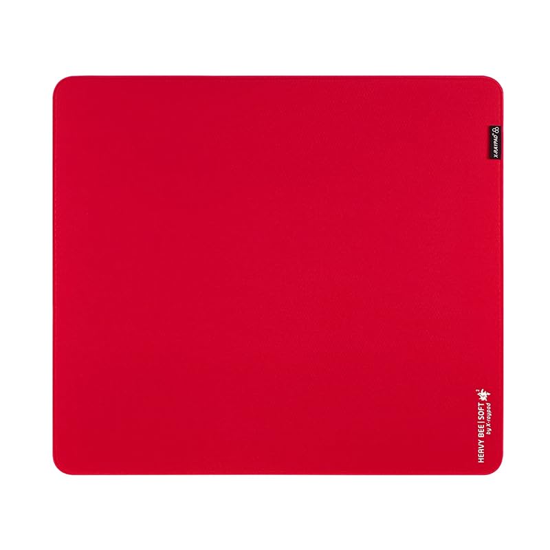 Heavy Bee Soft Red XLS Gaming Mouse Genuine Japanese Distributor Warranty Included X-Raypad - (500x500mm) Pad, Cloth,
Heavy Bee Soft Red XLS Gaming Mouse Genuine Japanese Distributor Warranty Included X-Raypad - (500x500mm) Pad, Cloth,
