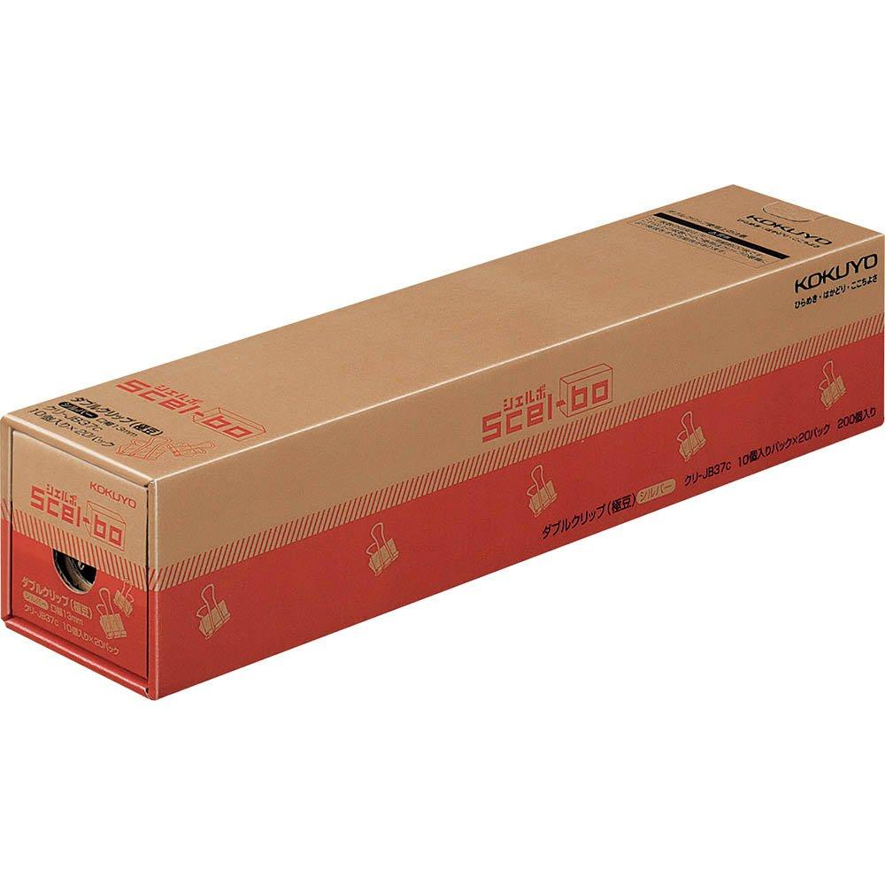 KOKUYO Double Clip Sherbo Business Pack Gokumame Silver 10 штук x 20 коробок Прозрачный-JB37C
KOKUYO Double Clip Sherbo Business Pack Gokumame Silver 10 штук x 20 коробок Прозрачный-JB37C