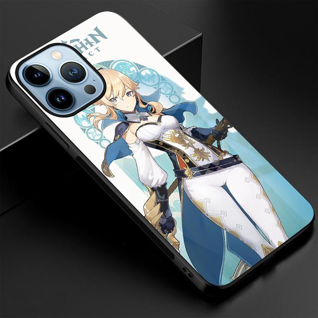 Чехол Genshin Impact для телефона Iphone 14 13 11 12 Pro Max Mini Xs Xr X 7 8 6s Plus Se 2022, защитная задняя крышка из закаленного стекла For iPhone 14
Чехол Genshin Impact для телефона Iphone 14 13 11 12 Pro Max Mini Xs Xr X 7 8 6s Plus Se 2022, защитная задняя крышка из закаленного стекла For iPhone 14