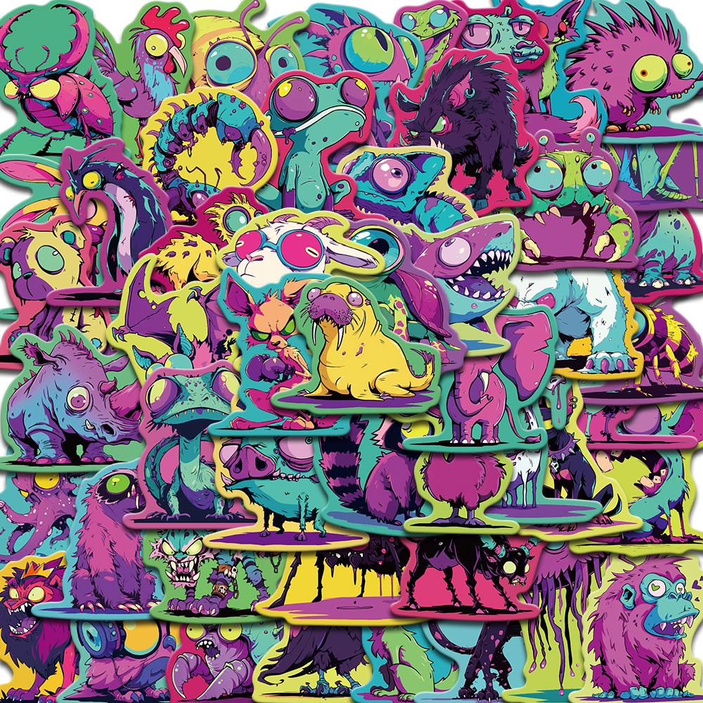 50PCS Colorful Strange Creatures Sticker Scrapbooking Living Room Waterproof Laptop Luggage Landscape Aesthetic Stickers
50PCS Colorful Strange Creatures Sticker Scrapbooking Living Room Waterproof Laptop Luggage Landscape Aesthetic Stickers