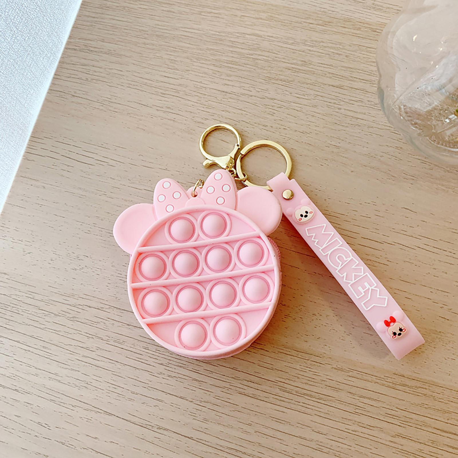Nikitas Push Bubble Сенсорные игрушки-мини-кошелек Детская сумка Силиконовый кошелек для монет
Nikitas Push Bubble Сенсорные игрушки-мини-кошелек Детская сумка Силиконовый кошелек для монет