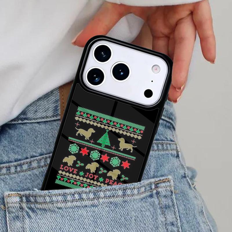 Dachshunds Christmas Sweater Phone Case for iPhone 16e 15 14 13 12 17 Pro Max Plus Air 17pro Cover Coque iPhone 13 Pro
Dachshunds Christmas Sweater Phone Case for iPhone 16e 15 14 13 12 17 Pro Max Plus Air 17pro Cover Coque iPhone 13 Pro
