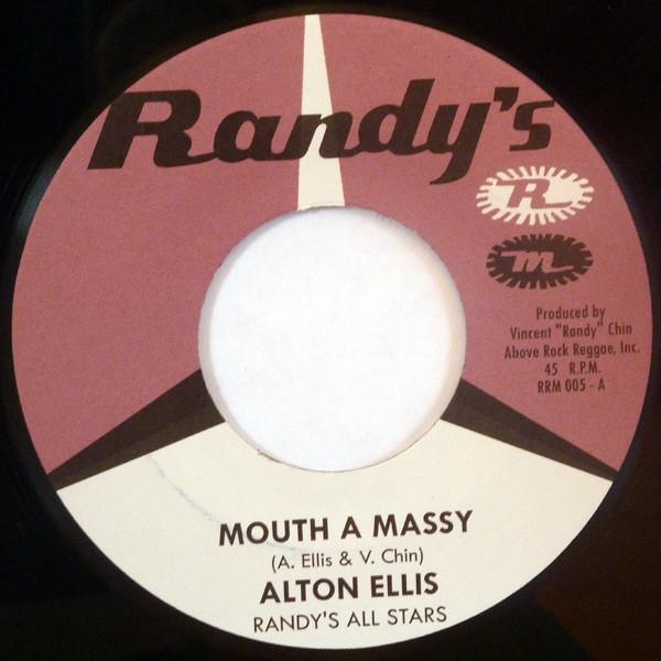 7inch Record ALTON ELLIS / BABA BROOKS - Mouth A Massy / Baby Elephant Walk RRM005 Randy s US Reggae, Ska & Dub Used
7inch Record ALTON ELLIS / BABA BROOKS - Mouth A Massy / Baby Elephant Walk RRM005 Randy s US Reggae, Ska & Dub Used