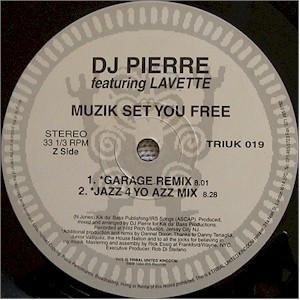 12-дюймовая пластинка DJ PIERRE, LAVETTE - Muzik Set You Free TRIUK019 TRIBAL United K 1994 UK Танцевальная и Электронная Подержанная
12-дюймовая пластинка DJ PIERRE, LAVETTE - Muzik Set You Free TRIUK019 TRIBAL United K 1994 UK Танцевальная и Электронная Подержанная