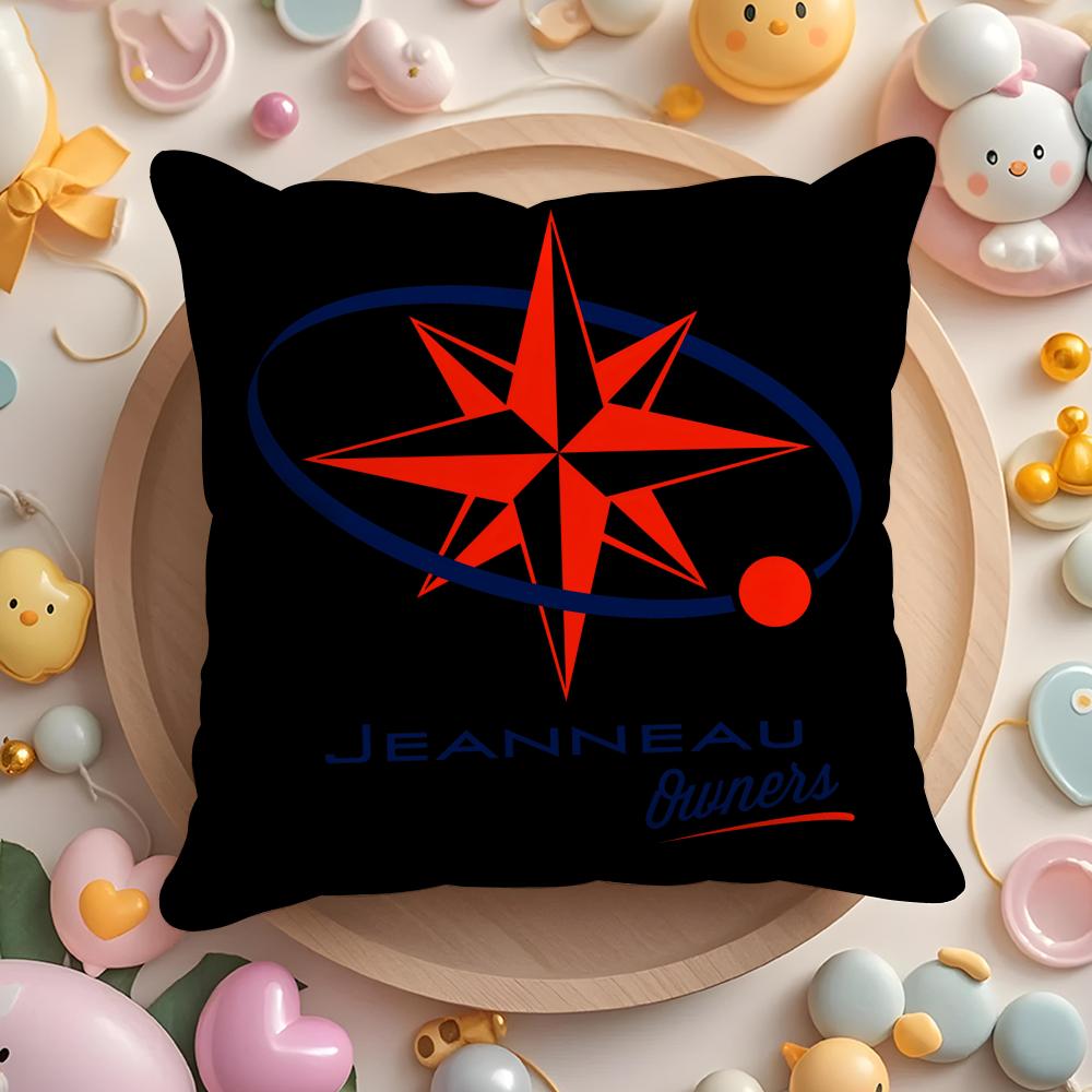 J-Jeanneau Yachts Logo Cushion Cover Home & Car Multi-Scene Pillow Cover - Reversible, Soft & Durable for Daily Use 45cmx45cm
J-Jeanneau Yachts Logo Cushion Cover Home & Car Multi-Scene Pillow Cover - Reversible, Soft & Durable for Daily Use 45cmx45cm