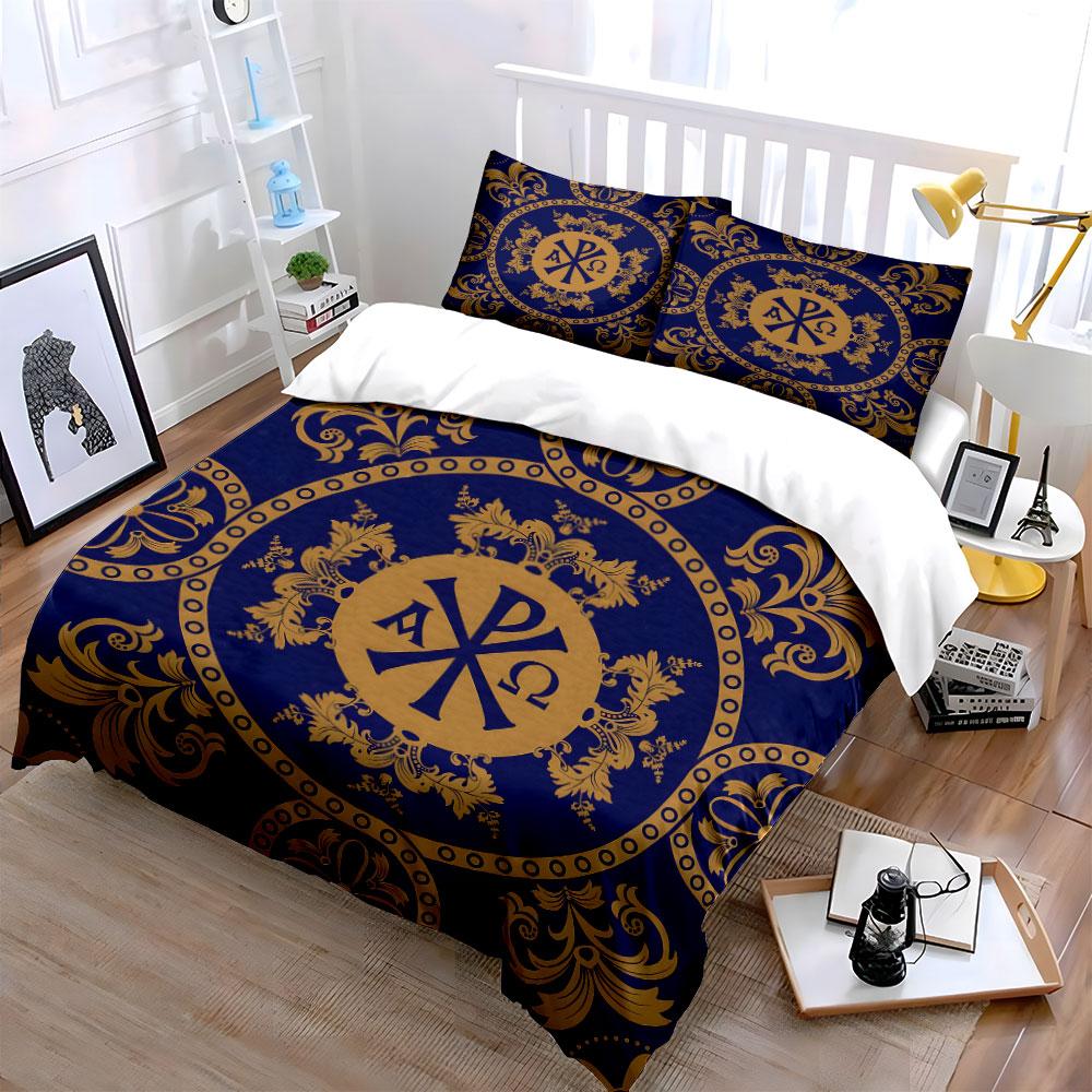 Elegant Religious Decor Set kid s and adults bedroom decor, Exquisite three-piece bedding set gift 135x200cm
Elegant Religious Decor Set kid s and adults bedroom decor, Exquisite three-piece bedding set gift 135x200cm
