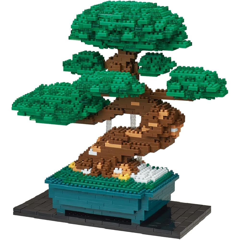 Nanoblock Bonsai Deluxe Edition Pine Tree Building Kit NB-039
Nanoblock Bonsai Deluxe Edition Pine Tree Building Kit NB-039