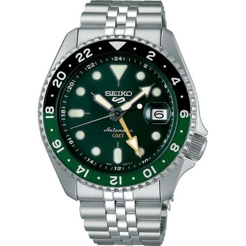 Seiko SSK035K1 5 Sports Automatic GMT Watch Silver, Silver, Sporty.
Seiko SSK035K1 5 Sports Automatic GMT Watch Silver, Silver, Sporty.