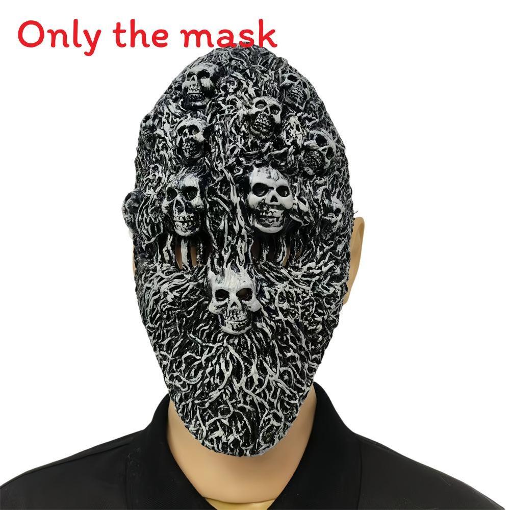 Halloween Skull Latex Mask With Horror Design For Costume Parties
Halloween Skull Latex Mask With Horror Design For Costume Parties