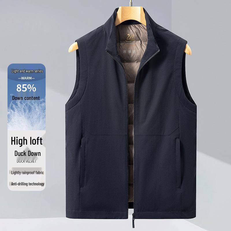 2025 Winter Men s Luxury Duck Down Sleeveless Stand-Up Collar Jacket 3XL/190 синий
2025 Winter Men s Luxury Duck Down Sleeveless Stand-Up Collar Jacket 3XL/190 синий