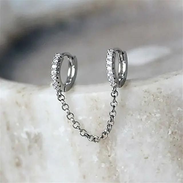 Trend Color Chain Earrings New Temperament Black Crystal Earring Simple Long Ribbon Drop Geometric Round Shape Creative Gifts gold
Trend Color Chain Earrings New Temperament Black Crystal Earring Simple Long Ribbon Drop Geometric Round Shape Creative Gifts gold