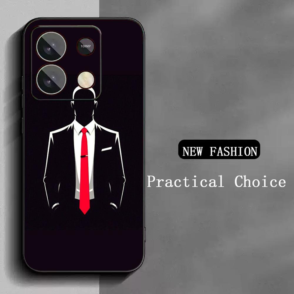 Black suit cool man pattern Phone Case For Redmi Note 14 13 12 11 Pro Plus S 5G 14C A3 Soft Black Phone Cover Redmi Note 12 Pro
Black suit cool man pattern Phone Case For Redmi Note 14 13 12 11 Pro Plus S 5G 14C A3 Soft Black Phone Cover Redmi Note 12 Pro