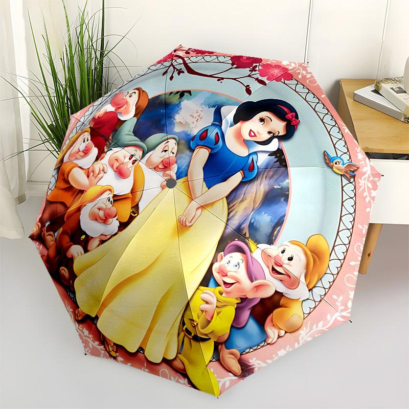 Snow White, Seven Dwarfs Themed Automatic Opening and Closing Umbrella, Brightly Colored 8-rib Portable Umbrella, Suitable for Men and Women
Snow White, Seven Dwarfs Themed Automatic Opening and Closing Umbrella, Brightly Colored 8-rib Portable Umbrella, Suitable for Men and Women