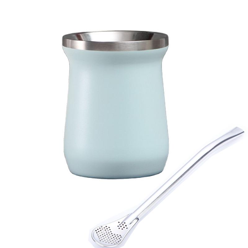 304 Stainless Steel Vacuum Beer Mug, Double Layer Filter Spoon, Outdoor Travel Coffee Cup, Creative Insulated Mate Cup, 8OZ 201-300ml
304 Stainless Steel Vacuum Beer Mug, Double Layer Filter Spoon, Outdoor Travel Coffee Cup, Creative Insulated Mate Cup, 8OZ 201-300ml