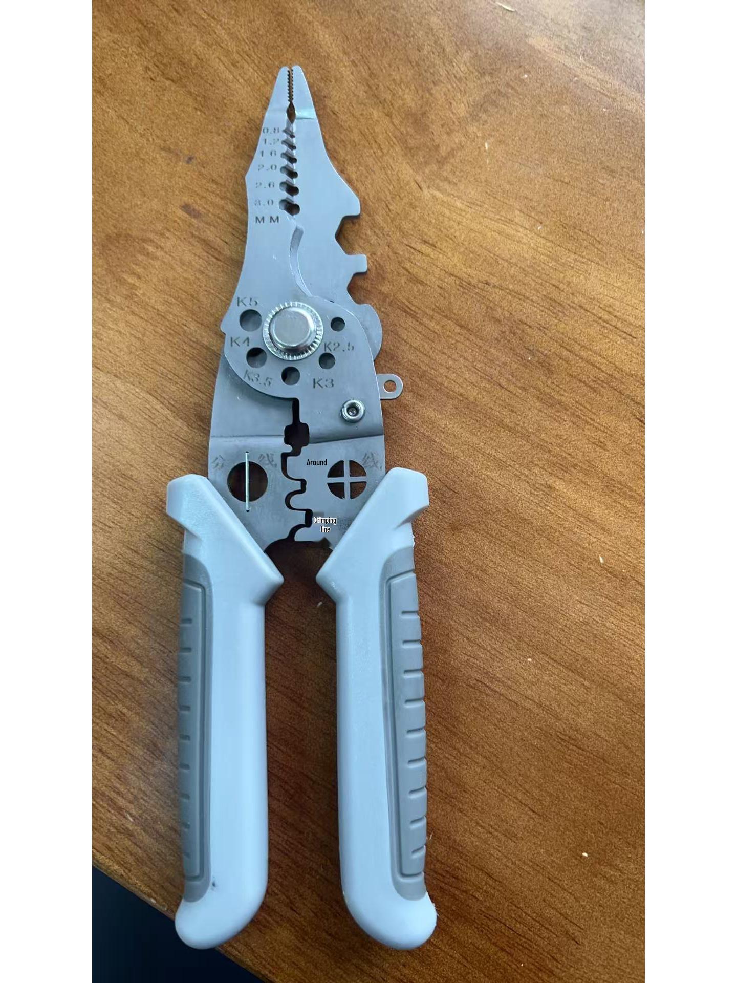 Многофункциональные плоскогубцы для зачистки проводов и обжима из высокоуглеродистой стали
Многофункциональные плоскогубцы для зачистки проводов и обжима из высокоуглеродистой стали