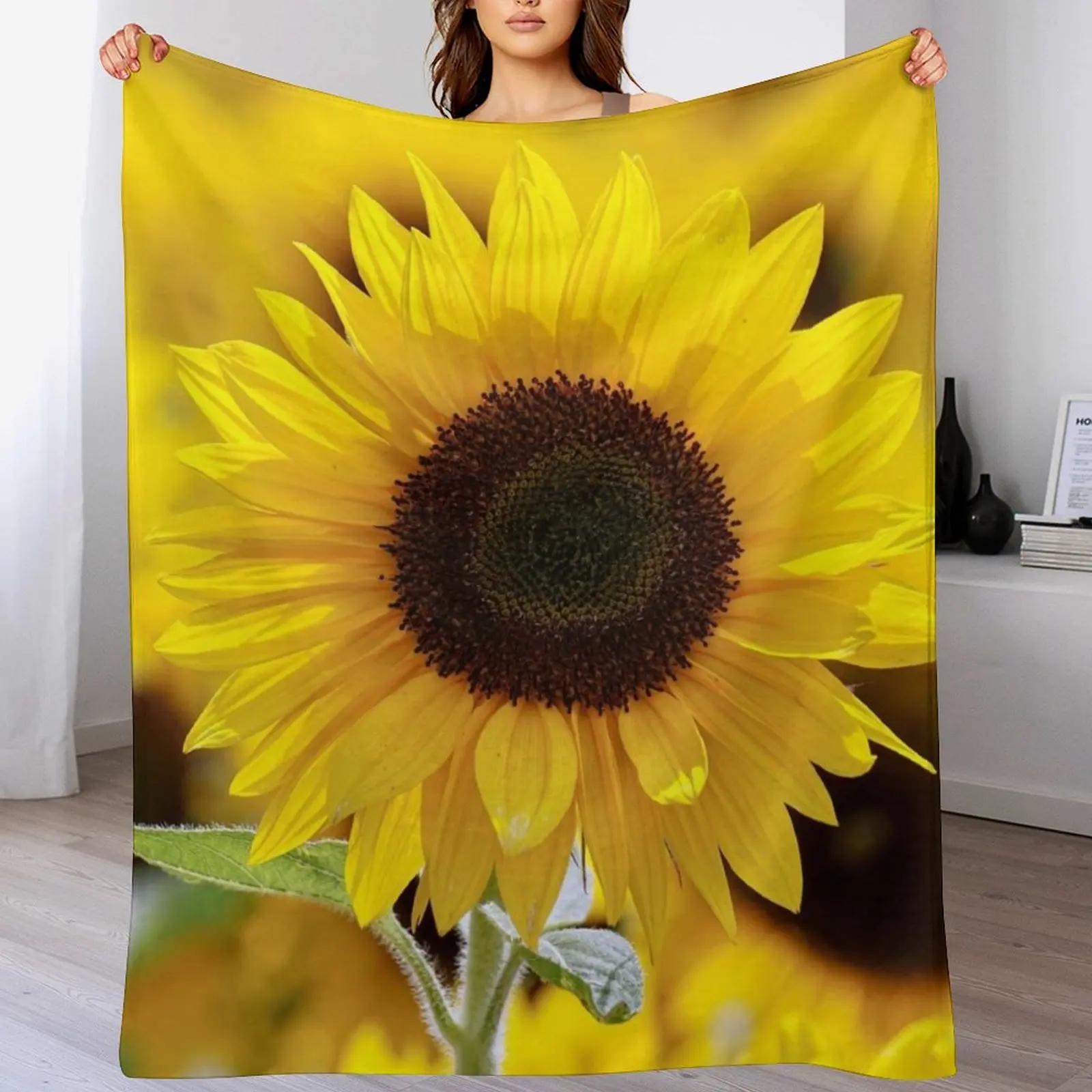 New Sunflower Throw Blanket Stylish Decor Blanket Gift for Friends Roommate 102x76cm(40x30in)
New Sunflower Throw Blanket Stylish Decor Blanket Gift for Friends Roommate 102x76cm(40x30in)