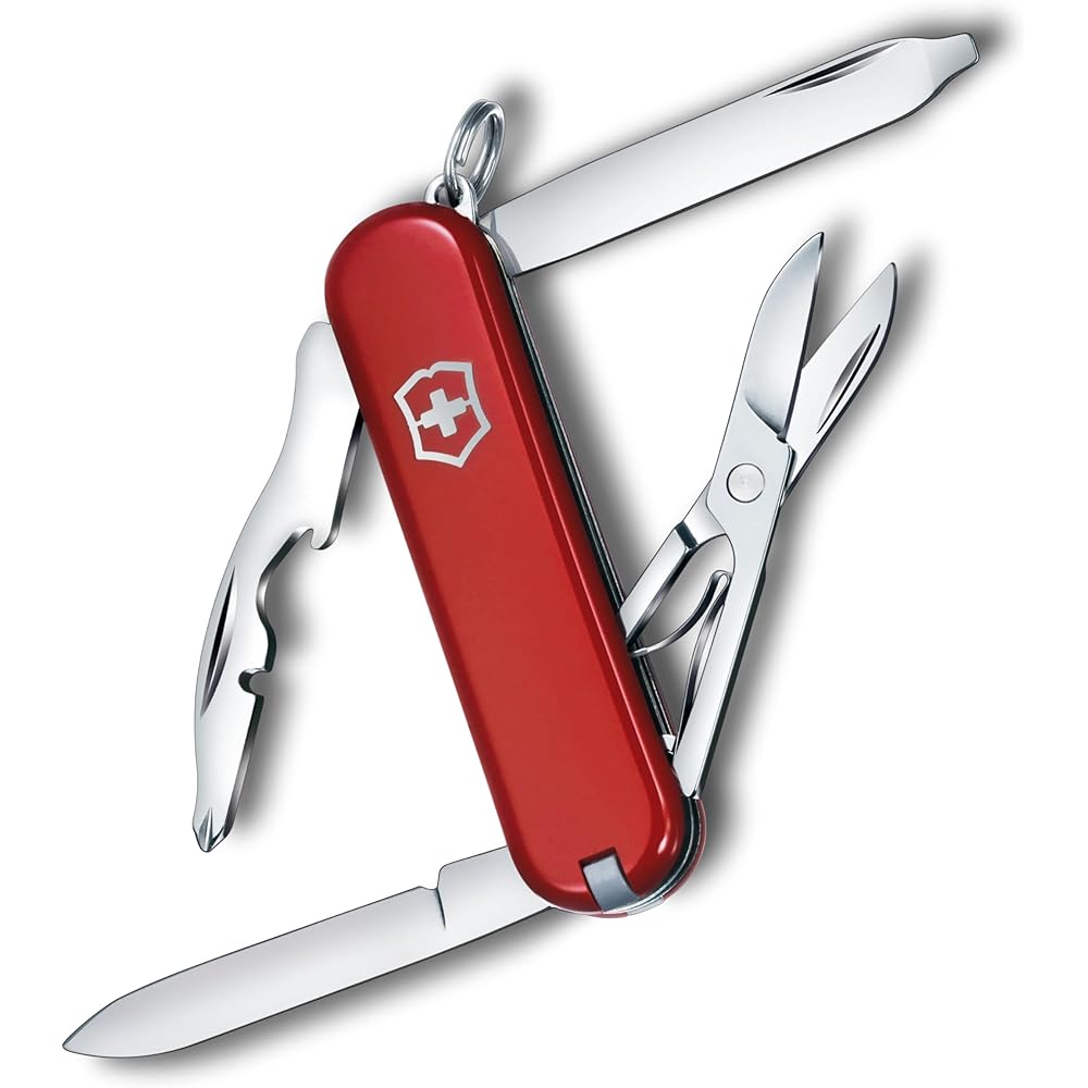 Victorinox Rambler Swiss Army Knife Multi-Tool with Scissors and Magnet Screwdriver 10 Functions Camping Outdoor 0.6363 oz
Victorinox Rambler Swiss Army Knife Multi-Tool with Scissors and Magnet Screwdriver 10 Functions Camping Outdoor 0.6363 oz