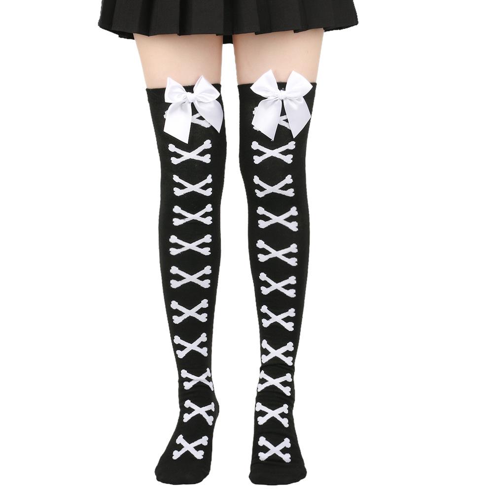 Women s Skull Crossbone Thigh High Socks with Bow, Gothic Over-the-Knee Stockings for Cosplay L чёрный
Women s Skull Crossbone Thigh High Socks with Bow, Gothic Over-the-Knee Stockings for Cosplay L чёрный