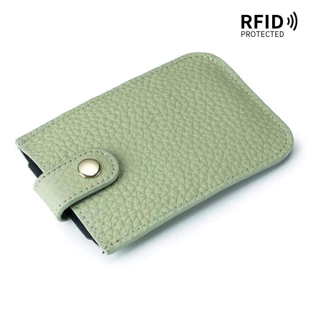 Fashion Genuine Leather ID Credit Card Holder RFID Protecter Cover Solid Color Thin Pocket Wallets Case Badge Holder UNISEX зелёный
Fashion Genuine Leather ID Credit Card Holder RFID Protecter Cover Solid Color Thin Pocket Wallets Case Badge Holder UNISEX зелёный