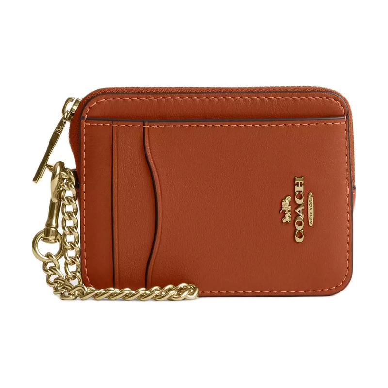 COACH Card Case old letter embossed chain wristband design, calfskin card holder, same style for men and women, amber brown amber brown золотий
COACH Card Case old letter embossed chain wristband design, calfskin card holder, same style for men and women, amber brown amber brown золотий