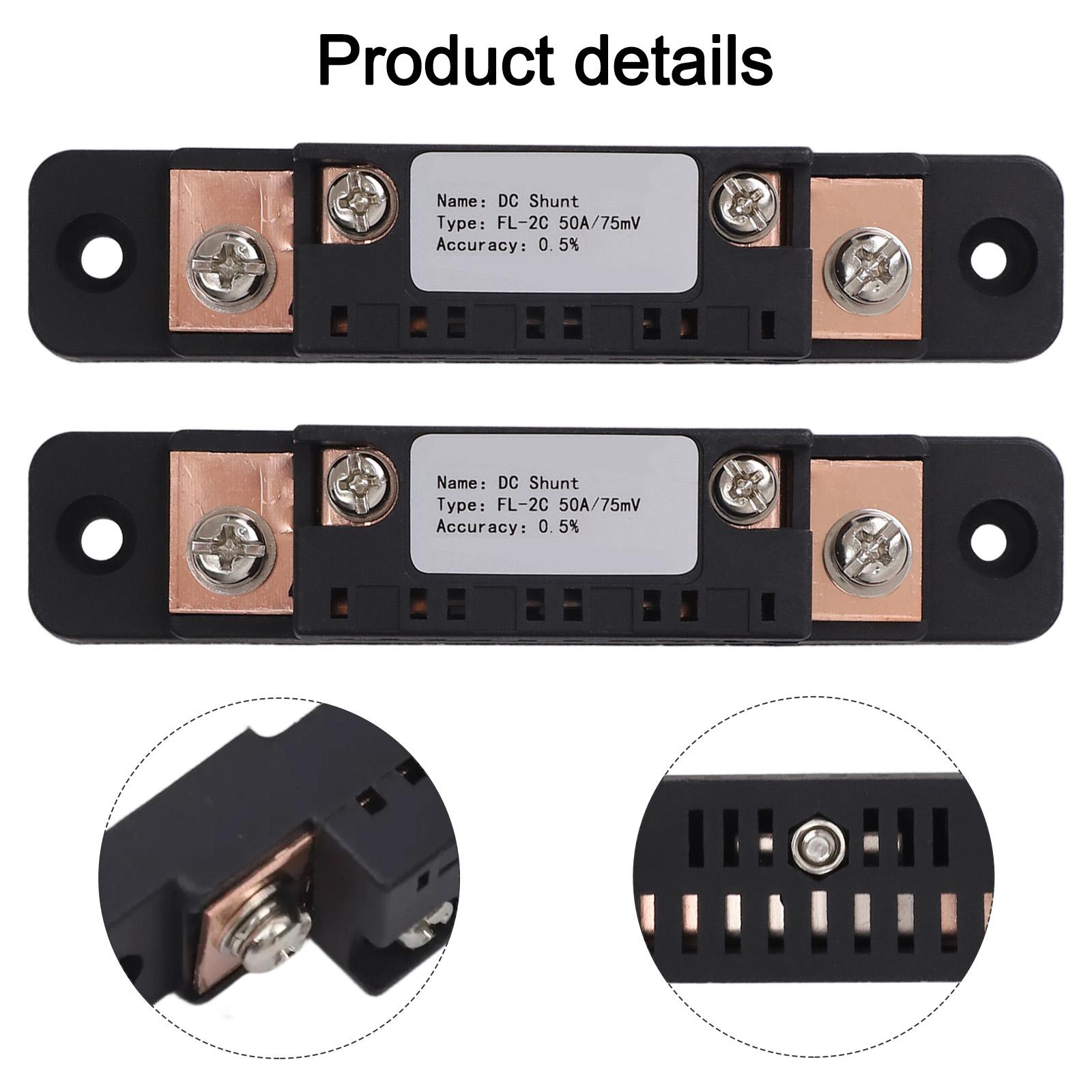 50A Shunt Resistor For Ammeter Resistor 75mV Measuring Resistor 116 X 23.5 X 21.5mm 50A DC Shunt Customizable Accuracy China Mainland
50A Shunt Resistor For Ammeter Resistor 75mV Measuring Resistor 116 X 23.5 X 21.5mm 50A DC Shunt Customizable Accuracy China Mainland