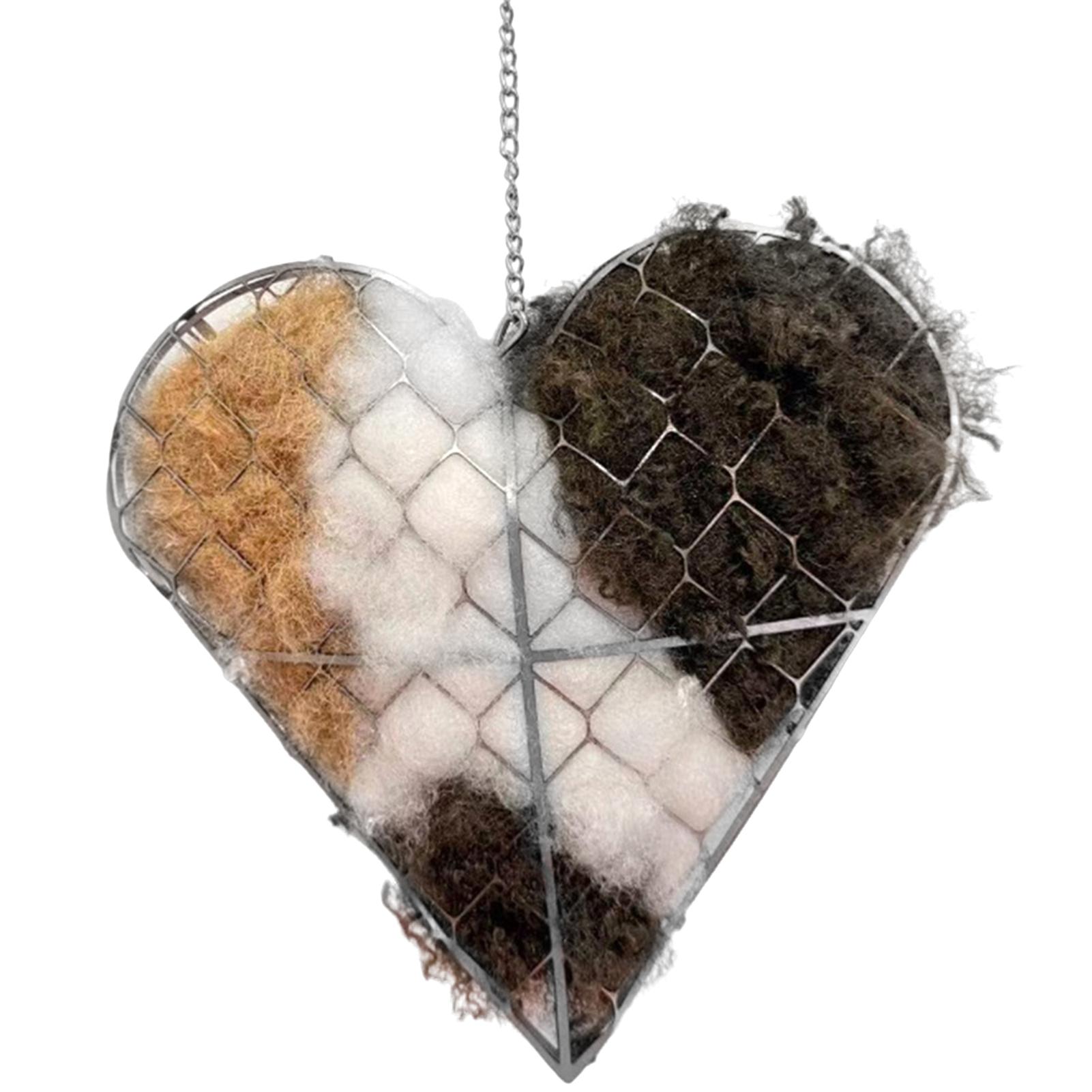 Birds Nestings Heart Decoration Birdhouses Garden Yard Art Heart Shaped Birds Nests Adds Charm All Season Outdoor Attracts Birds
Birds Nestings Heart Decoration Birdhouses Garden Yard Art Heart Shaped Birds Nests Adds Charm All Season Outdoor Attracts Birds