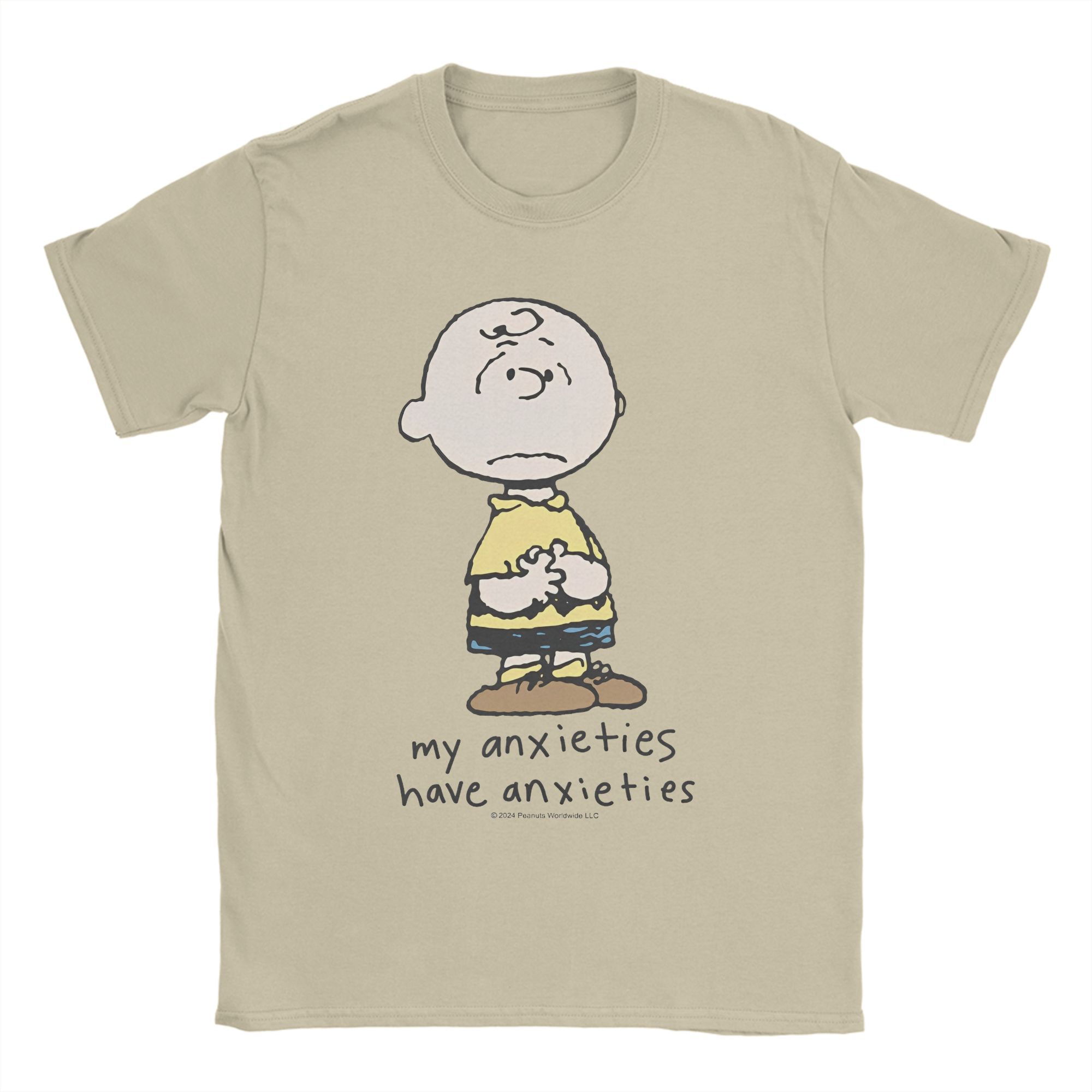 Charlie Brown Anxieties Snoopying T Shirt Men Women Cotton Vintage TShirts Round Neck Tees Short Sleeve Clothes Printed L
Charlie Brown Anxieties Snoopying T Shirt Men Women Cotton Vintage TShirts Round Neck Tees Short Sleeve Clothes Printed L