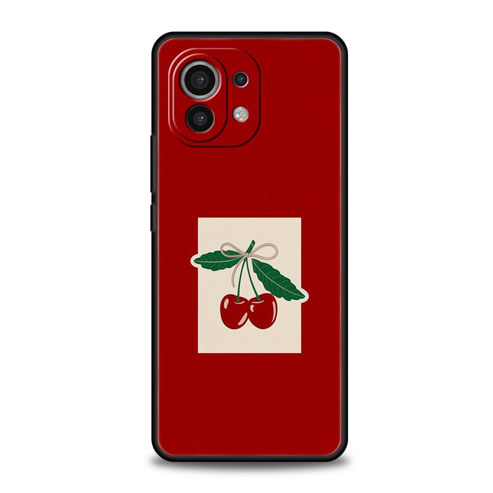 Red Cherry Phone Case For Xiaomi 17 14 15 13 14T 13T 12T 11T Pro 12 11 Lite Poco X7 X5 X3 NFC F7 F6 Soft Cover Poco F6 Pro
Red Cherry Phone Case For Xiaomi 17 14 15 13 14T 13T 12T 11T Pro 12 11 Lite Poco X7 X5 X3 NFC F7 F6 Soft Cover Poco F6 Pro