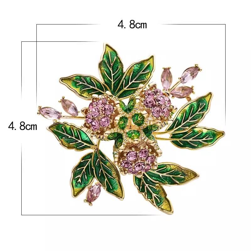 Брошь с зеленым листом и фиолетовым цветком, эксклюзивный женский дизайн, брошь с цветком для костюма, аксессуары для броши Tide
Брошь с зеленым листом и фиолетовым цветком, эксклюзивный женский дизайн, брошь с цветком для костюма, аксессуары для броши Tide