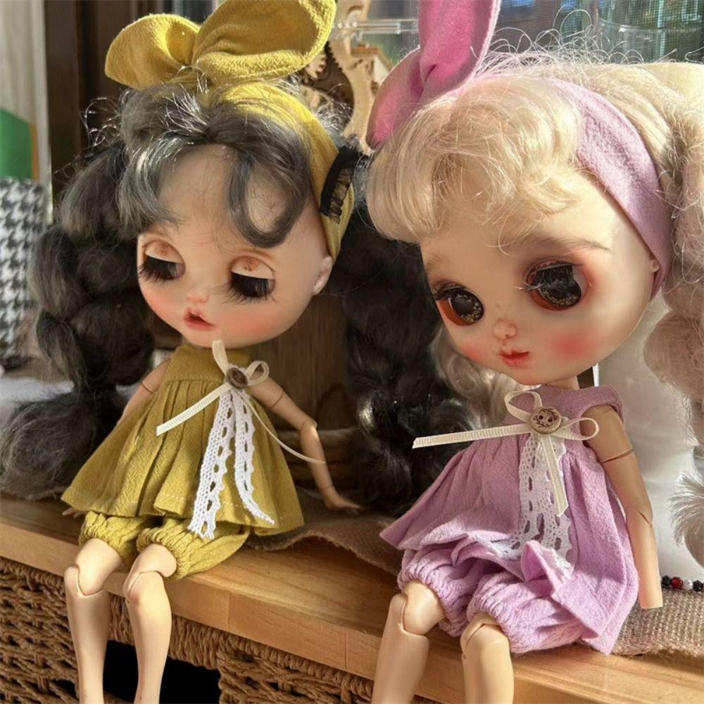 Пасторальний стиль Blythe Doll Clothes Doll Ornament Blythe Vintage Dress Children Toy жовтий
Пасторальний стиль Blythe Doll Clothes Doll Ornament Blythe Vintage Dress Children Toy жовтий