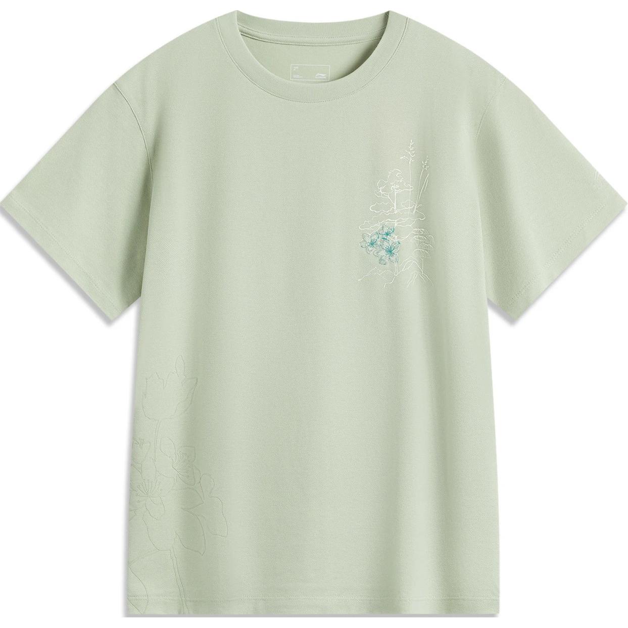 Li Ning Sports Lifestyle Series Printed Casual Comfortable Round Neck Short Sleeve T-Shirt Women T-Shirts Desert-Green AHSU504-2 M
Li Ning Sports Lifestyle Series Printed Casual Comfortable Round Neck Short Sleeve T-Shirt Women T-Shirts Desert-Green AHSU504-2 M