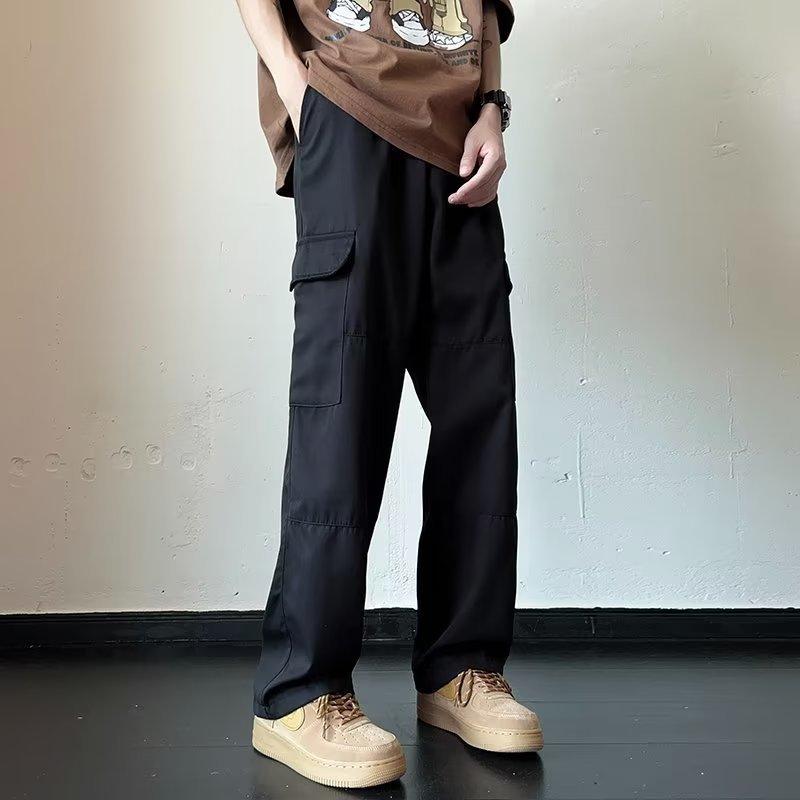 Men s Summer Thin Strike Pants High Street Straight Work Loose Casual Pants Men L
Men s Summer Thin Strike Pants High Street Straight Work Loose Casual Pants Men L