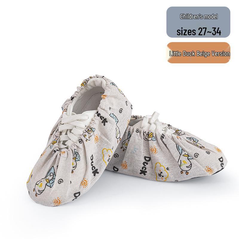 Washable Cartoon Canvas Shoe Covers for Kids: Non-slip, Thickened, Ideal for Students & Computer Rooms
Washable Cartoon Canvas Shoe Covers for Kids: Non-slip, Thickened, Ideal for Students & Computer Rooms