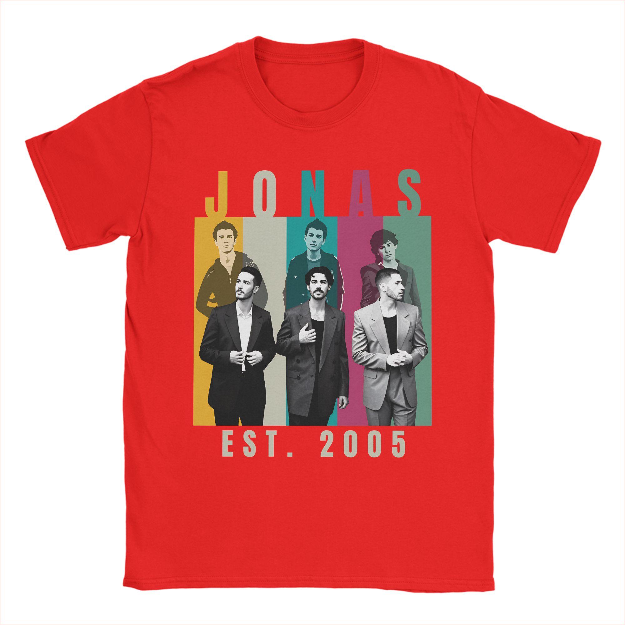 Jonas Brothers Tour TShirt Summer Harajuku T Shirts Pure Cotton ONeck Plus Size 5XL Top Tees Short Sleeve Aesthetic Tshirt S
Jonas Brothers Tour TShirt Summer Harajuku T Shirts Pure Cotton ONeck Plus Size 5XL Top Tees Short Sleeve Aesthetic Tshirt S