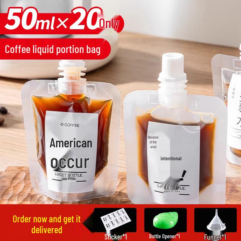 YouAo Disposable Liquid Stand-Up Spout Pouches
YouAo Disposable Liquid Stand-Up Spout Pouches