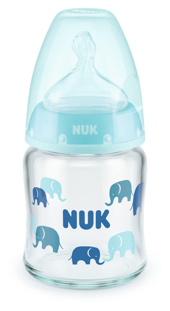 NUK Premium Choice Baby Bottle Appropriate Temperature Scale FDNK10747132B (Стакан) 120ml/Elephant Blue/With
NUK Premium Choice Baby Bottle Appropriate Temperature Scale FDNK10747132B (Стакан) 120ml/Elephant Blue/With