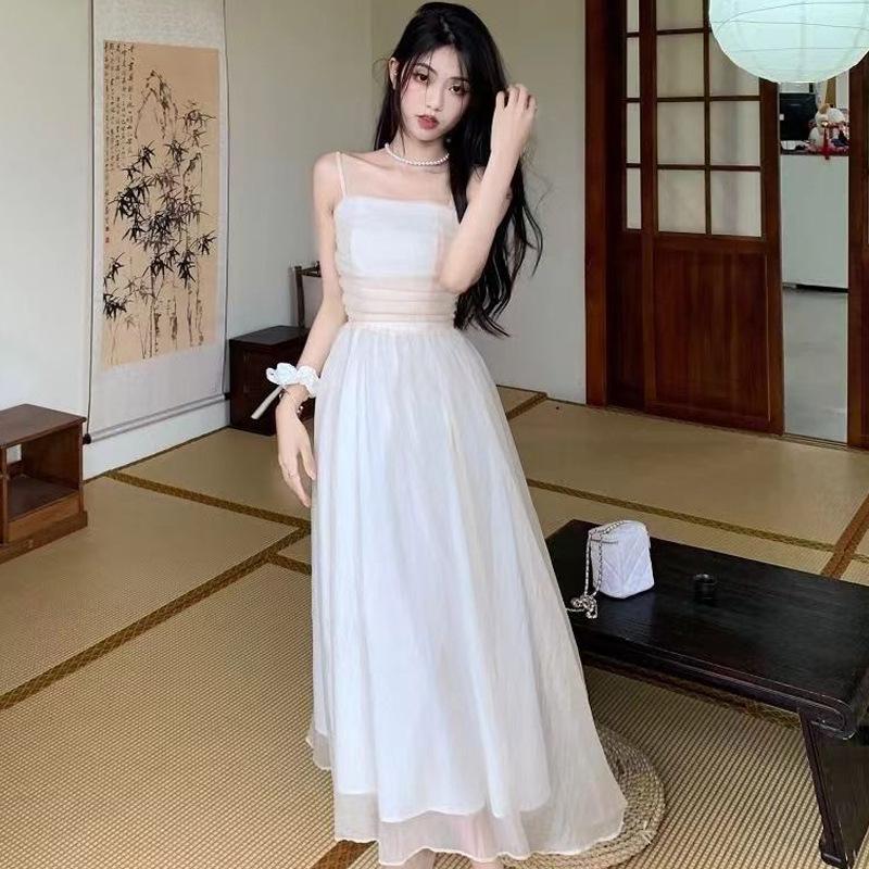 Women s Retro Tube Top Dress - Summer/Autumn Waist-Slimming Fairy Style S (Recommended for 70-85 jin)
Women s Retro Tube Top Dress - Summer/Autumn Waist-Slimming Fairy Style S (Recommended for 70-85 jin)