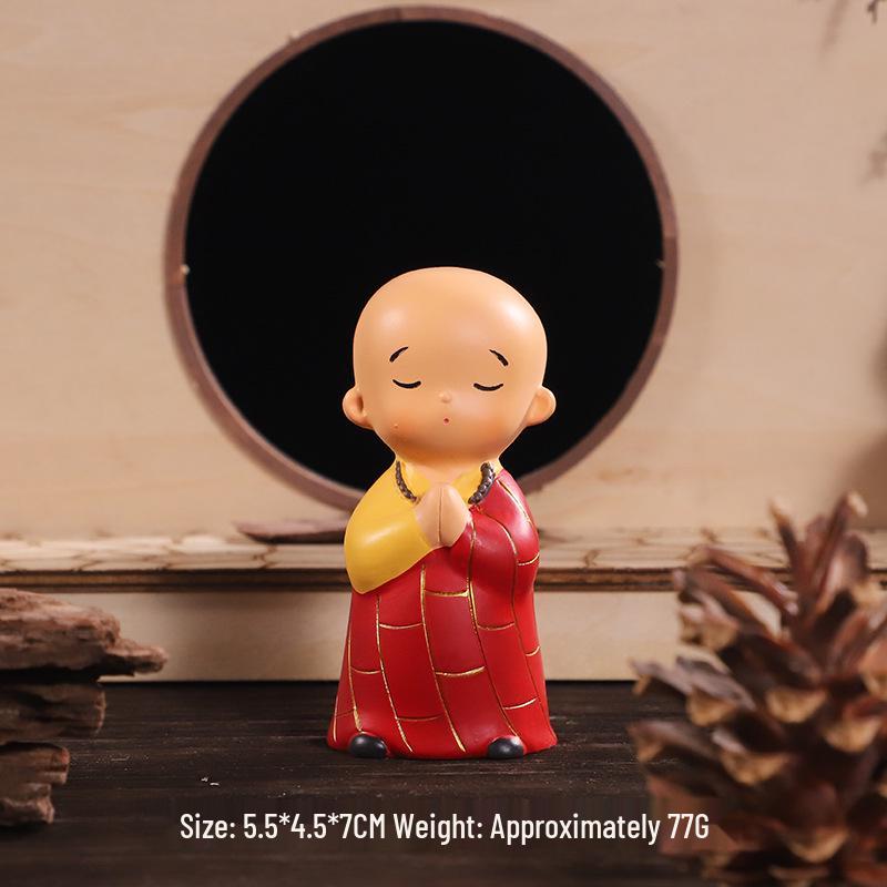 Дзен Шаолиньский монах Полимерная фигурка - Креативное китайское настольное украшение
Дзен Шаолиньский монах Полимерная фигурка - Креативное китайское настольное украшение