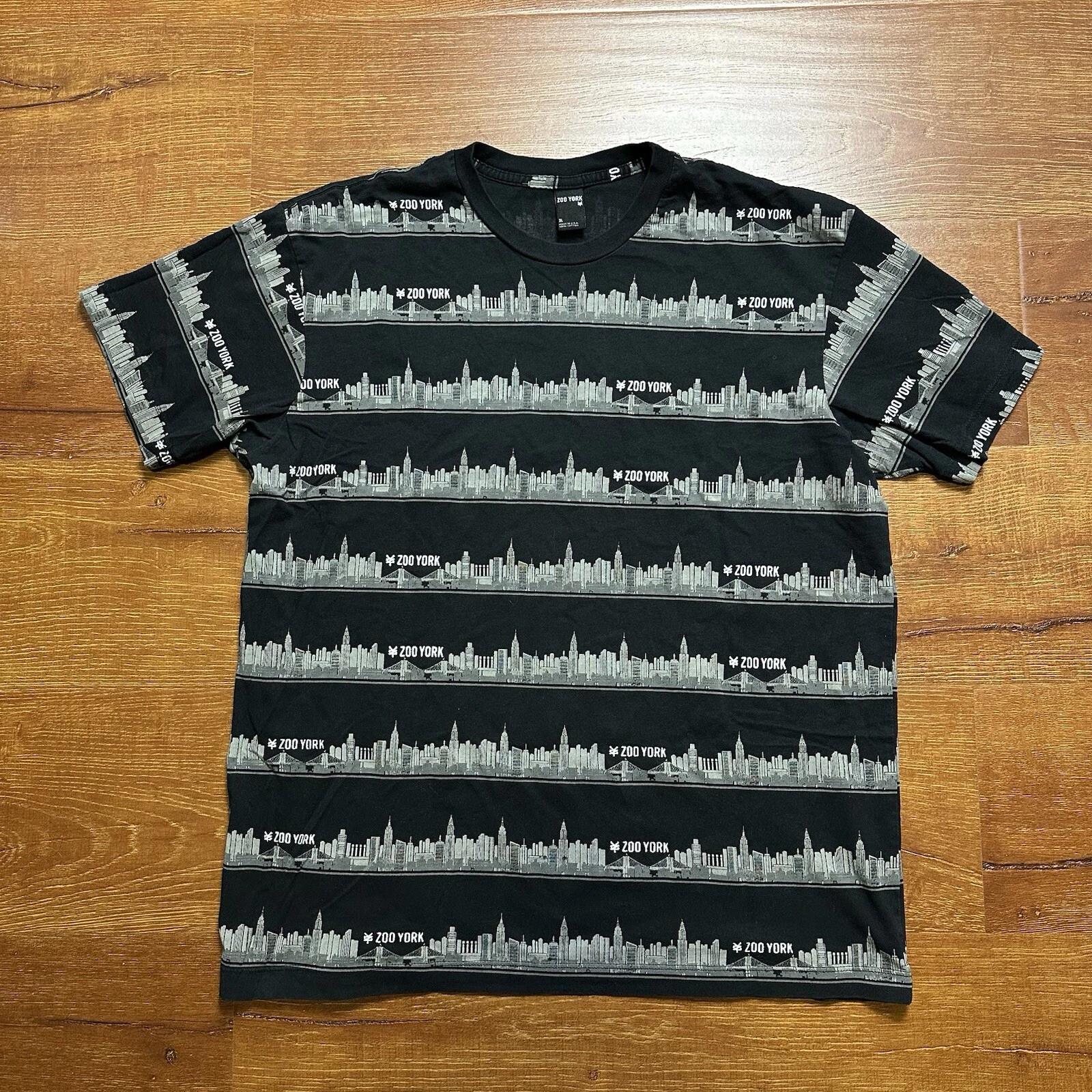 Vintage Zoo York T Shirt XL Black City All Over Print VTG Y2K Cyber Grunge L
Vintage Zoo York T Shirt XL Black City All Over Print VTG Y2K Cyber Grunge L